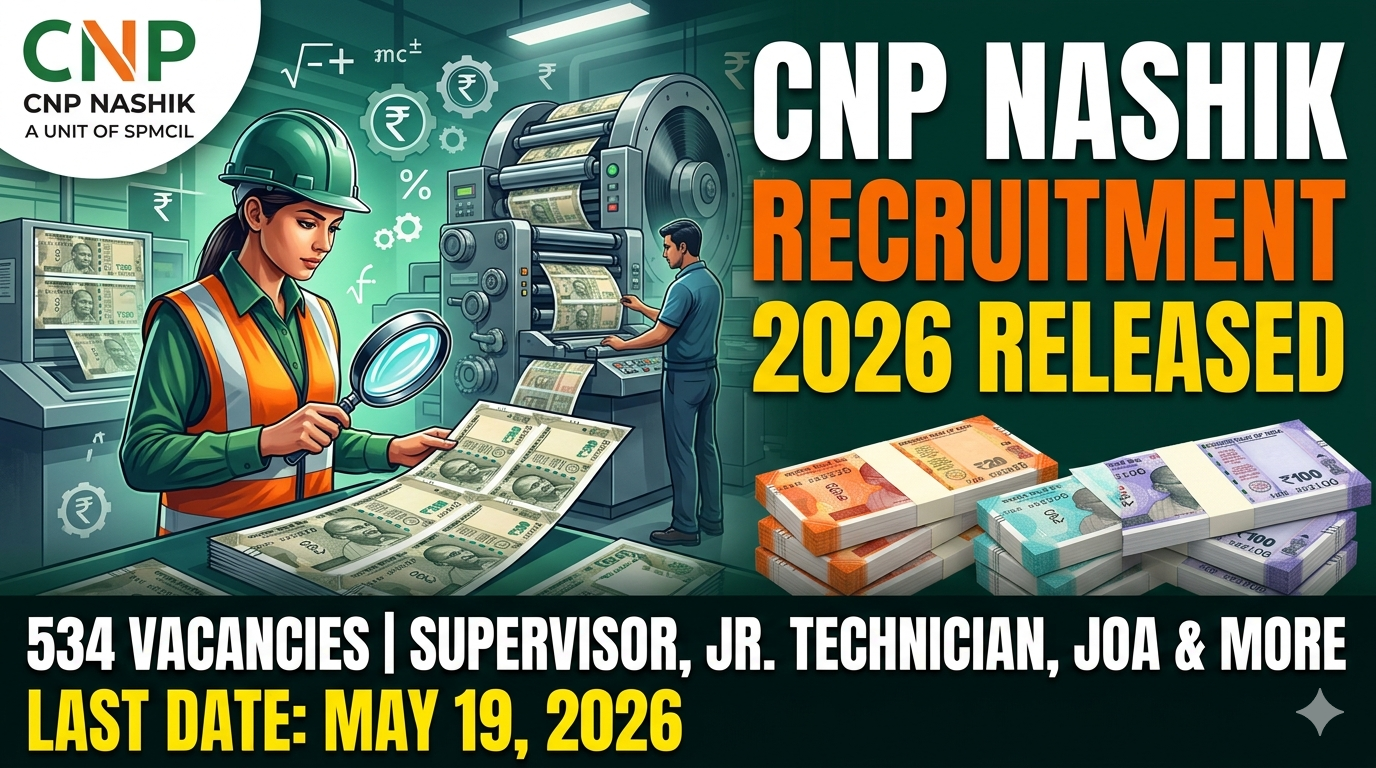 CNP Nashik Recruitment 2026