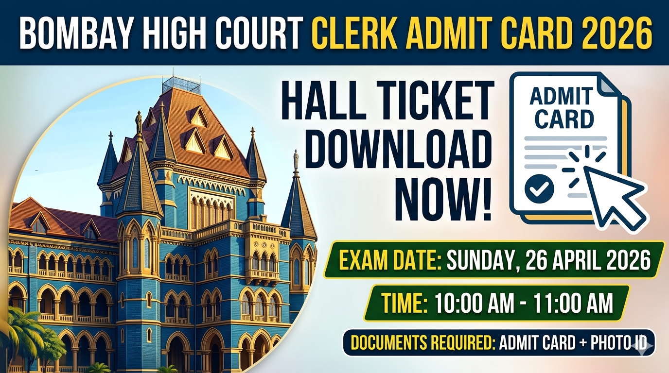 Bombay High Court Admit Card 2026
