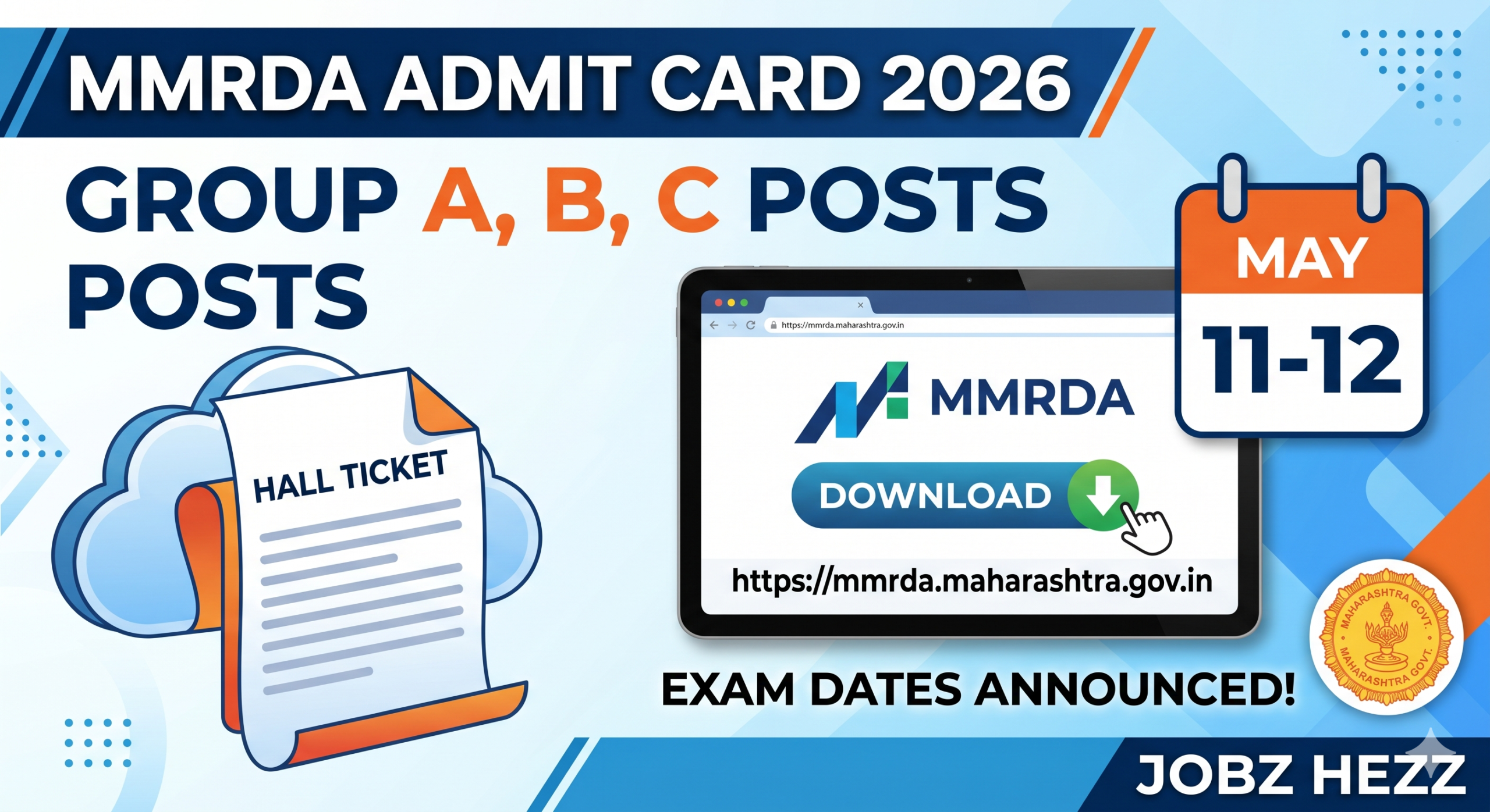 MMRDA Admit Card 2026